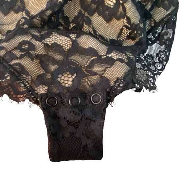NWT Popilush Shapewear Deep V Black Lace Smooth Firm Control Bodysuit SZ 3XL - Picture 8 of 15